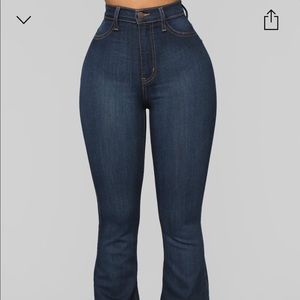 Flare leg jeans